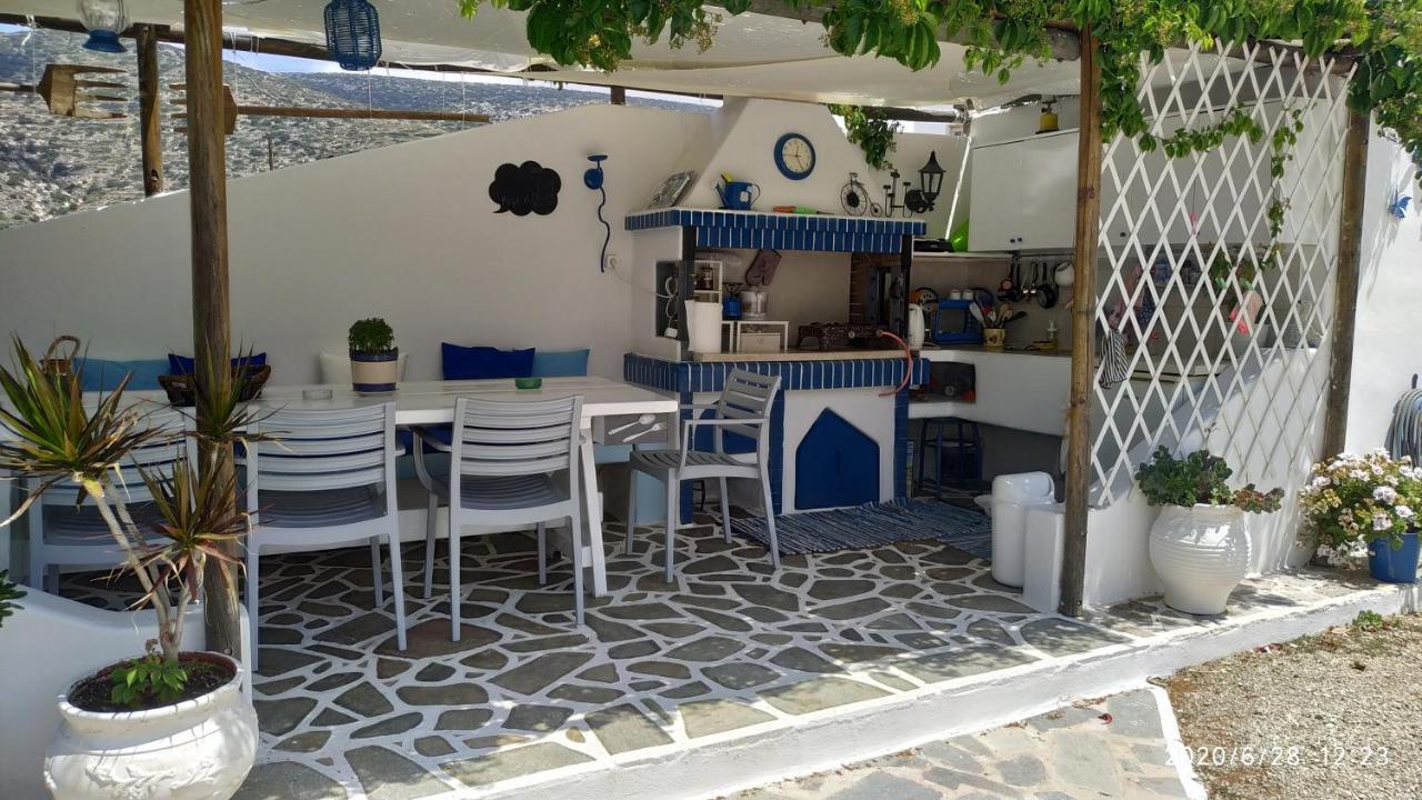 Villa Le Grand Bleu Katapola Luaran gambar