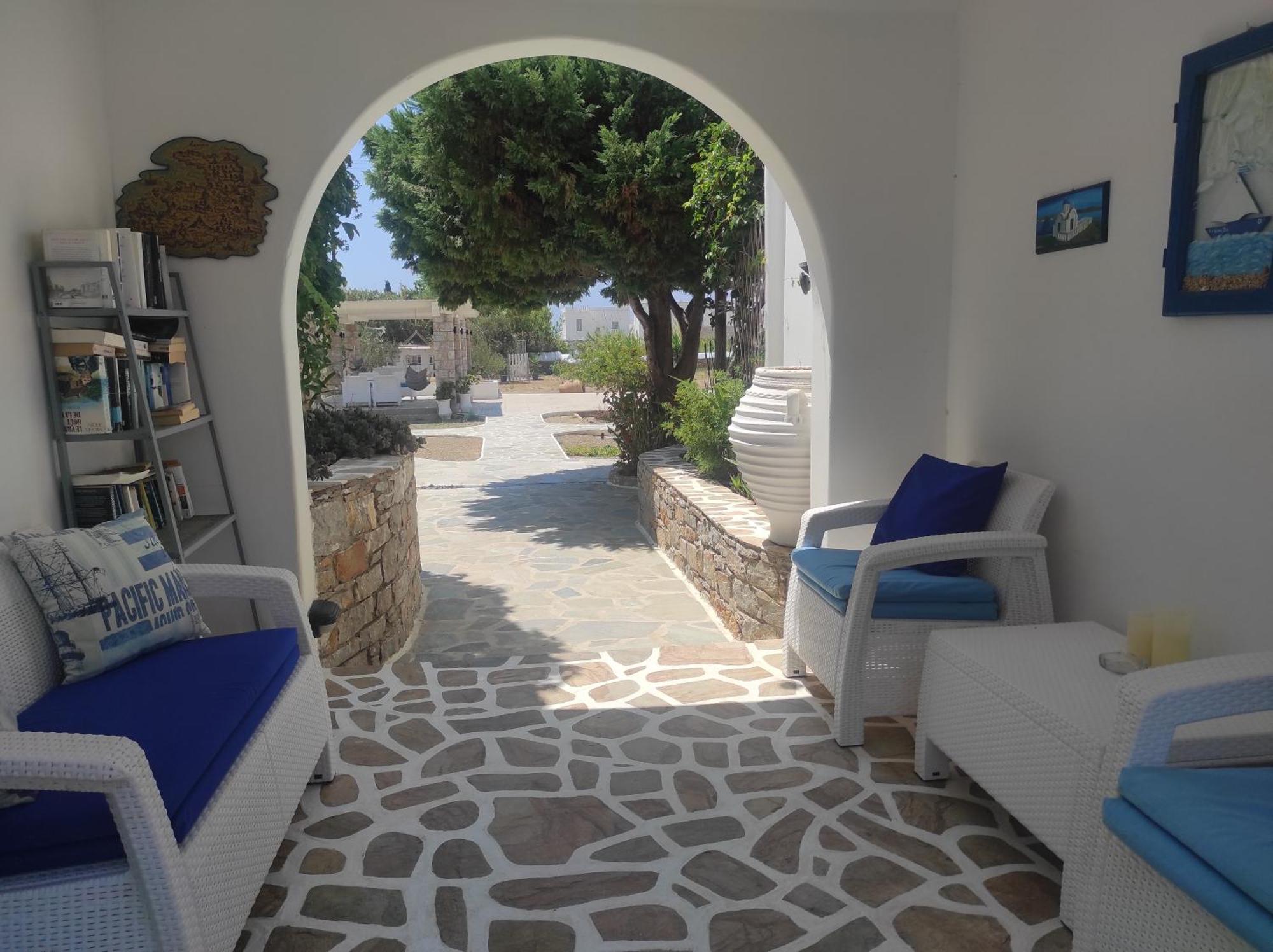 Villa Le Grand Bleu Katapola Luaran gambar