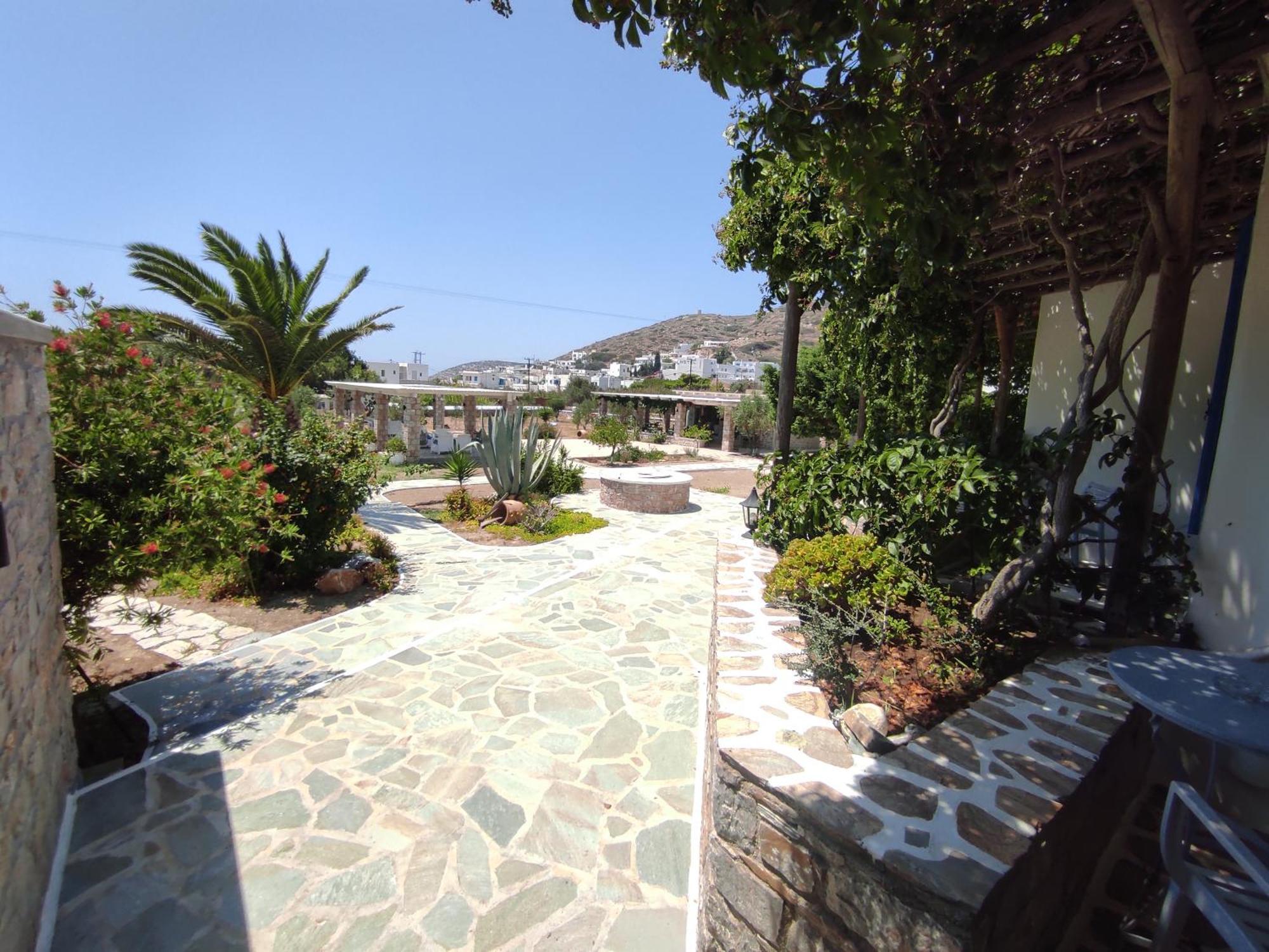 Villa Le Grand Bleu Katapola Luaran gambar