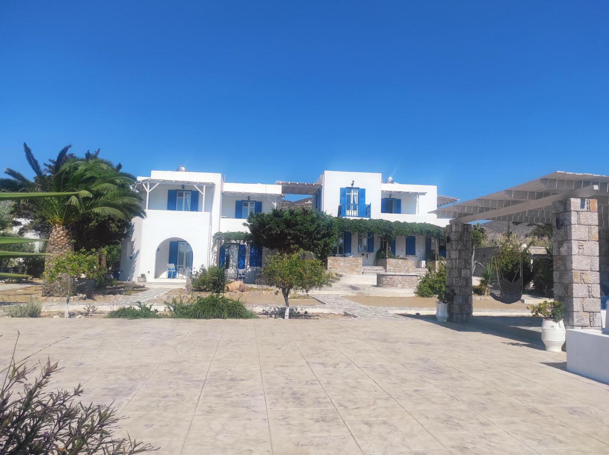 Villa Le Grand Bleu Katapola Luaran gambar