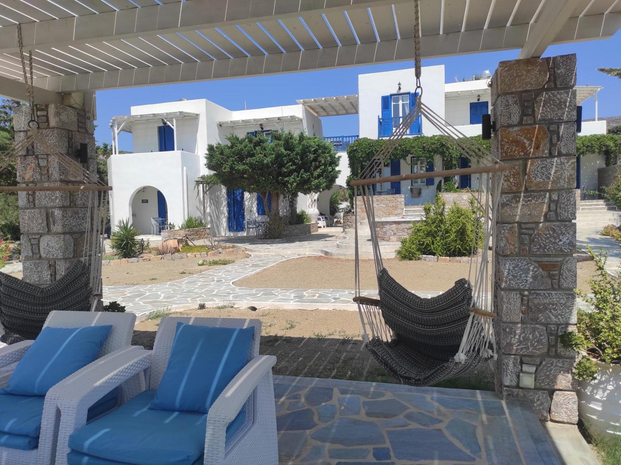 Villa Le Grand Bleu Katapola Luaran gambar