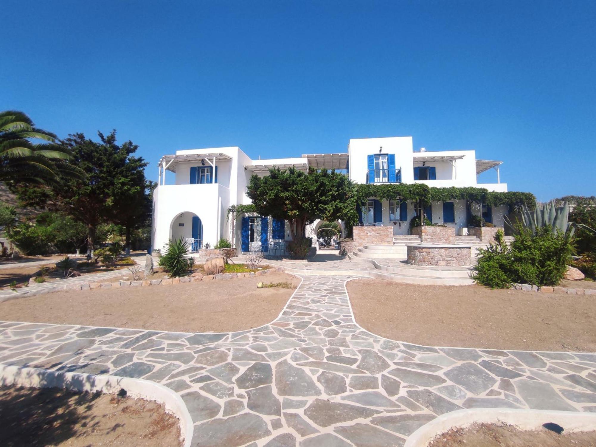Villa Le Grand Bleu Katapola Luaran gambar
